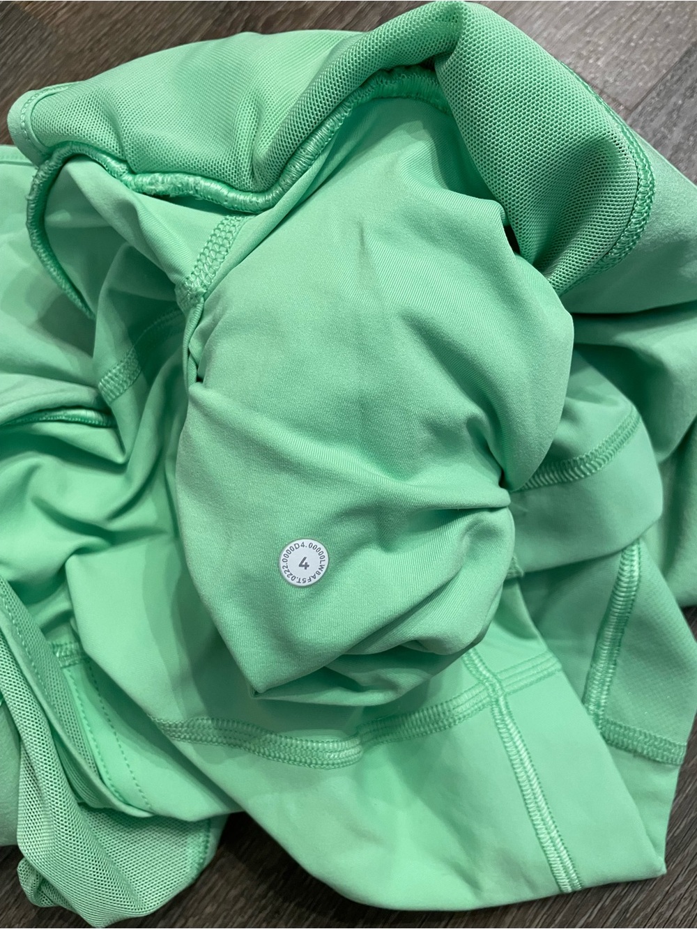 lululemon athletica Hotty Hot High-Rise Skirt Green Athletic Skort Size 4 - Picture 6 of 8